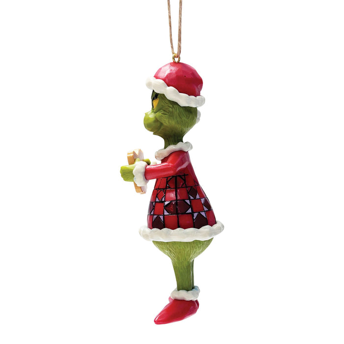 100% Grinch PVC Ornament