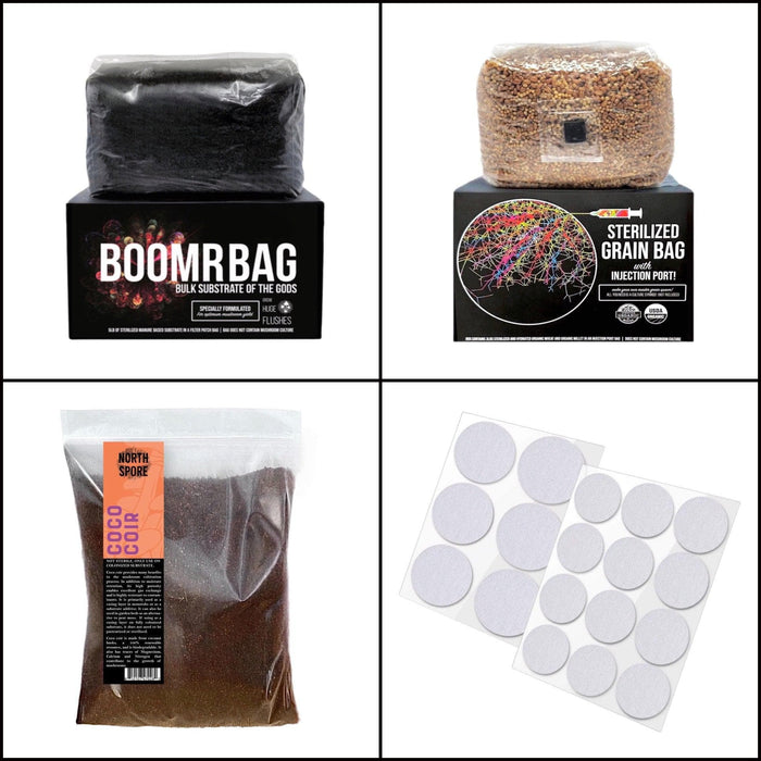 'Boomr Bin' Monotub Mushroom Grow Kit