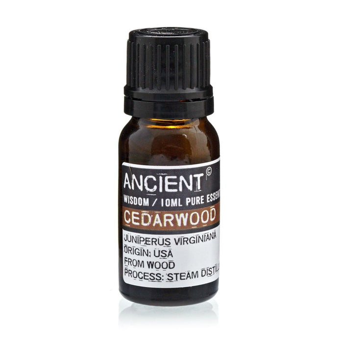 Cedarwood Virginian Pure Essential Oil – Juniperus Virginiana – 10ml - Ettovi Candle Company