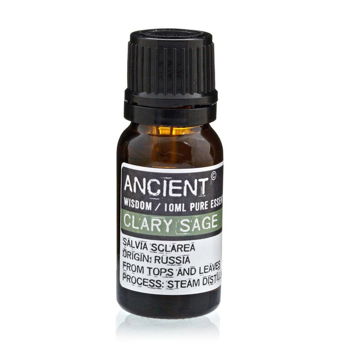Clary Sage Pure Essential Oil – Salvia Sclarea – 10ml - Ettovi Candle Company