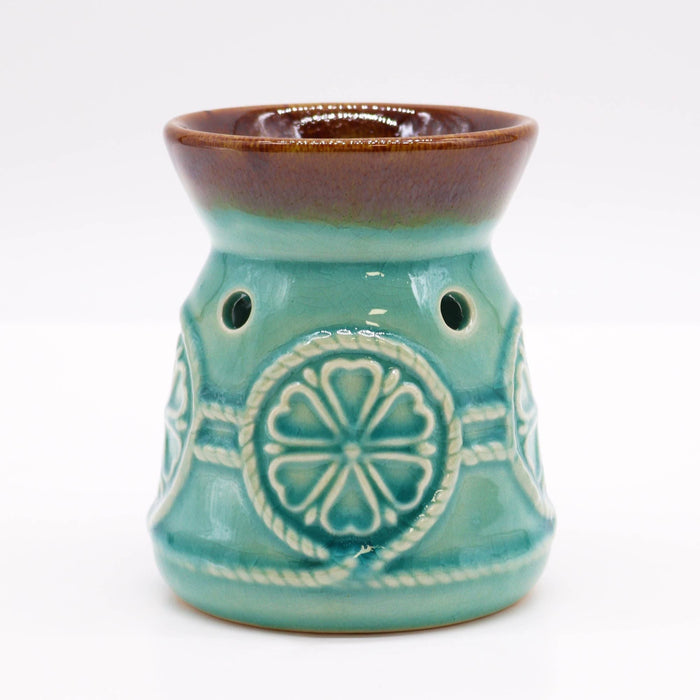 Classic Spa Wax Melt Burner – Turquoise - Ettovi Candle Company