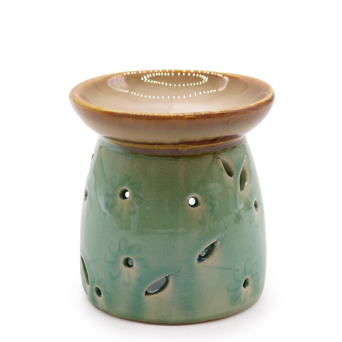 Classic Wax Melt Burner – Blue - Ettovi Candle Company