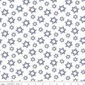 Festival Of Lights Star of David White By Riley Blake