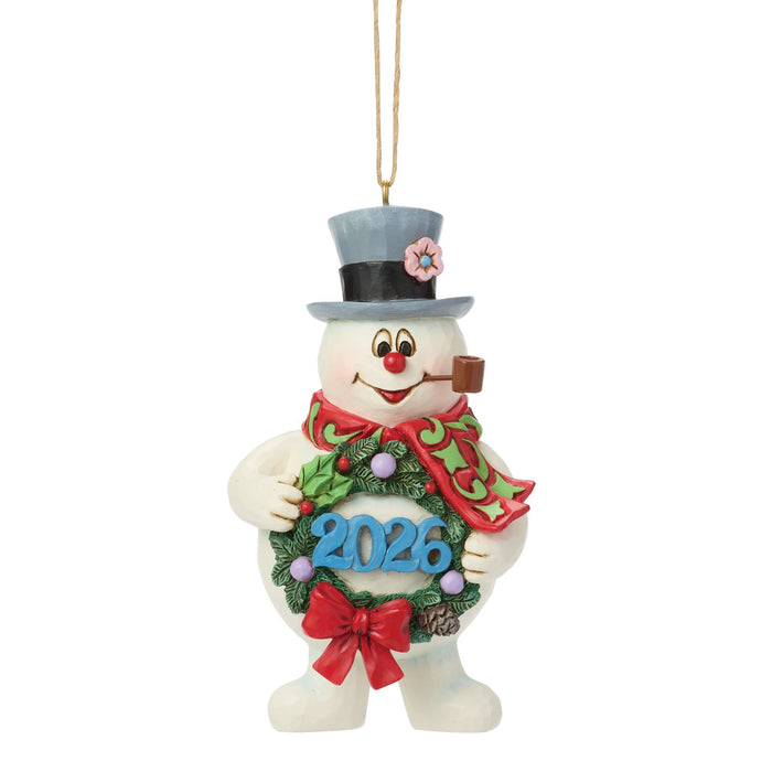 Frosty Dated 2026 Wreath H/O