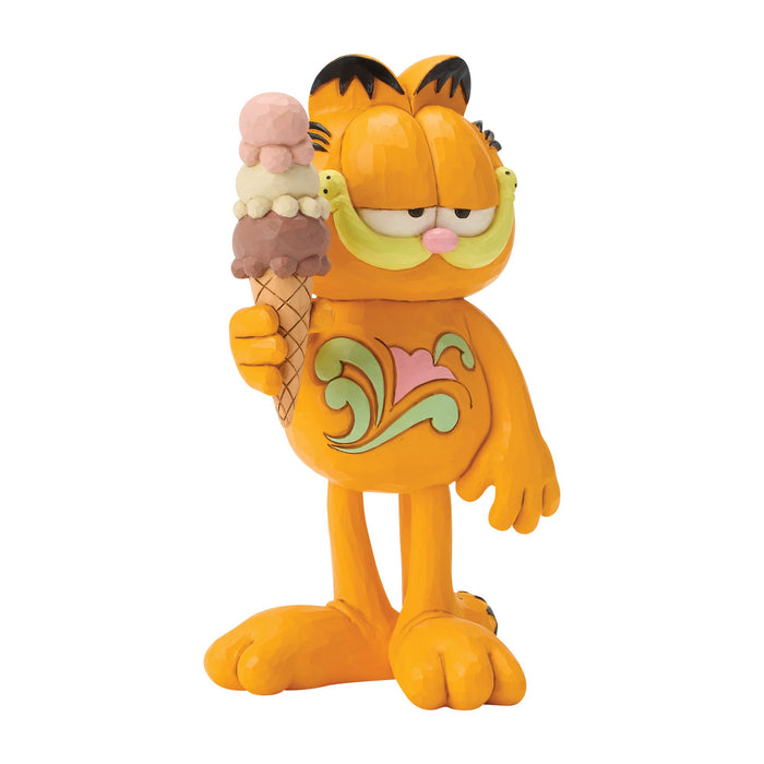 Garfield with Ice Cream