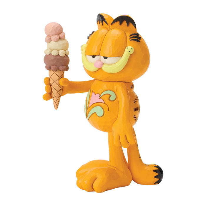 Garfield with Ice Cream