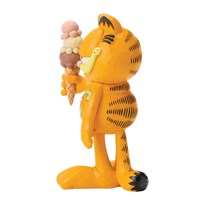 Garfield with Ice Cream