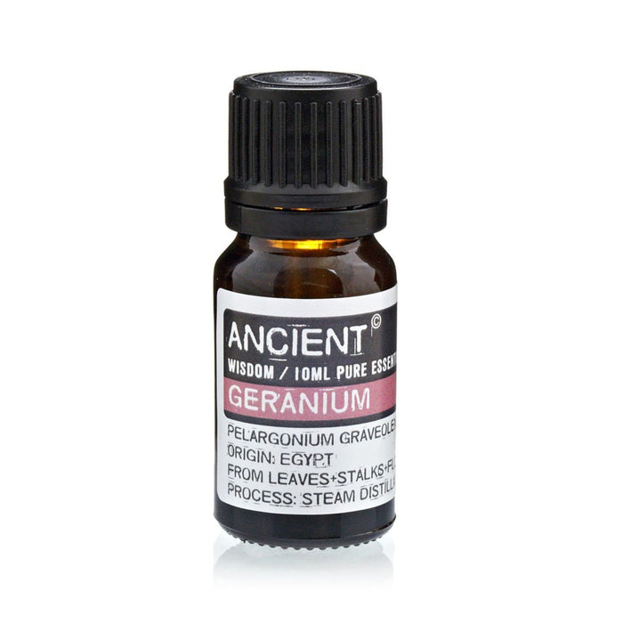 Geranium Pure Essential Oil – Pelargonium Graveolens – 10ml - Ettovi Candle Company