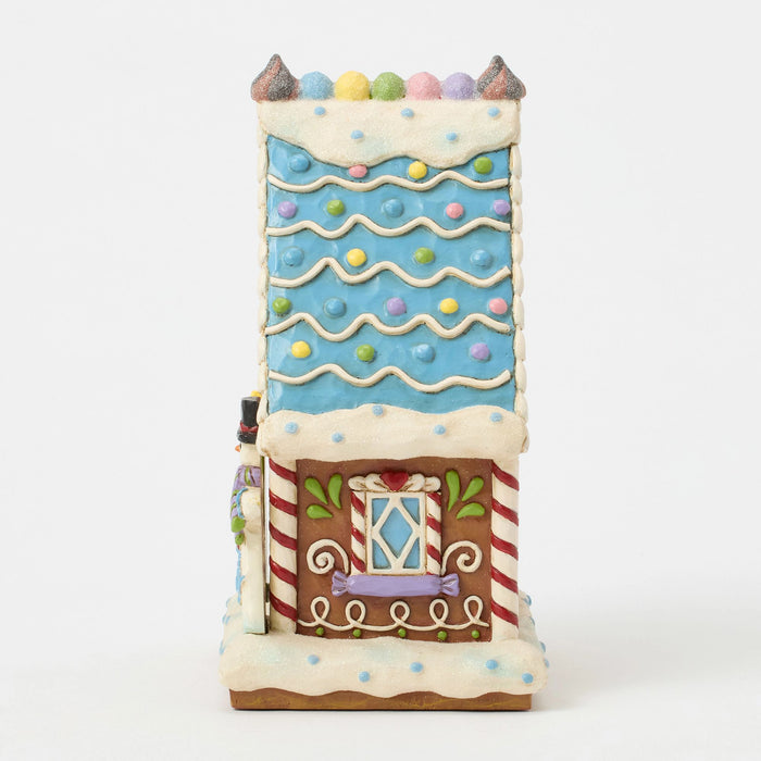 Gingerbread LED Sweet Shop Fig