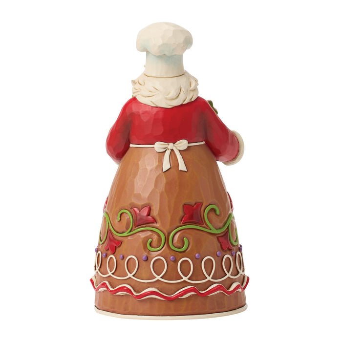 Gingerbread Pastry Chef Santa