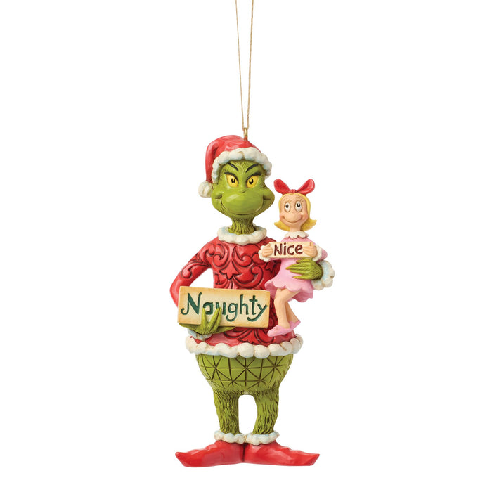 Grinch and Cindy Lou with Sign
