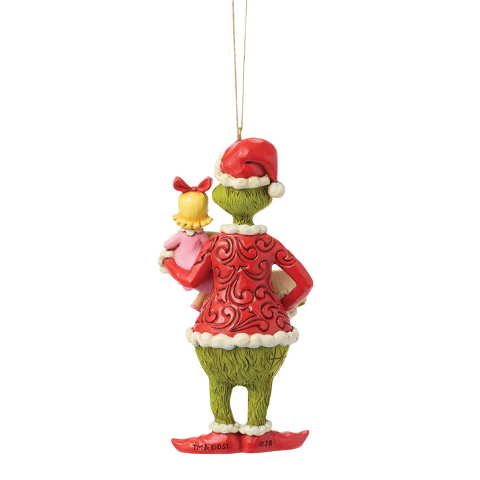 Grinch and Cindy Lou with Sign