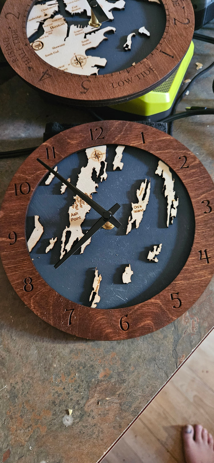 Harpswell ME Time or Tide Clocks