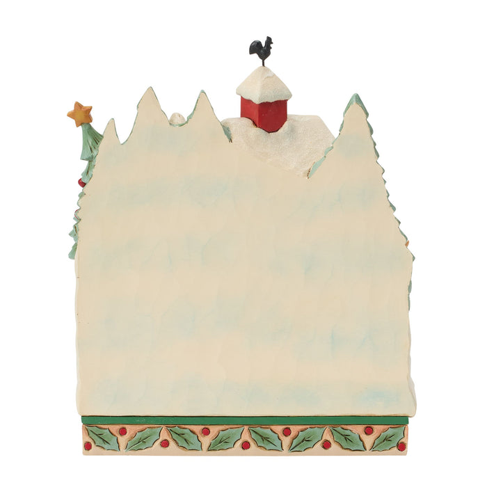Highland Glen Barn Scene Fig