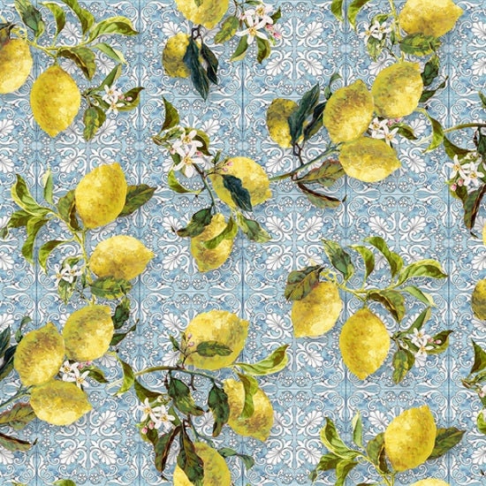 Hoffman Fabrics Mediterranean Escape U5103-16 Spectrum Print