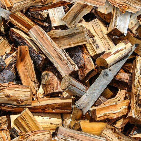Hoffman Fabrics U5079-407- Chopped Wood- Sleeping Under the Stars
