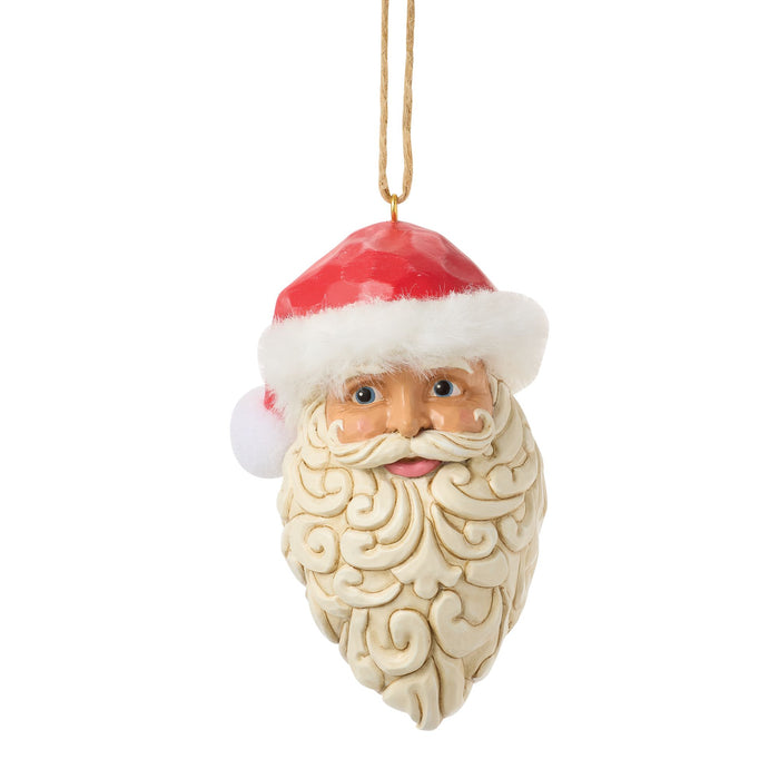 Large Santa Head Ornament