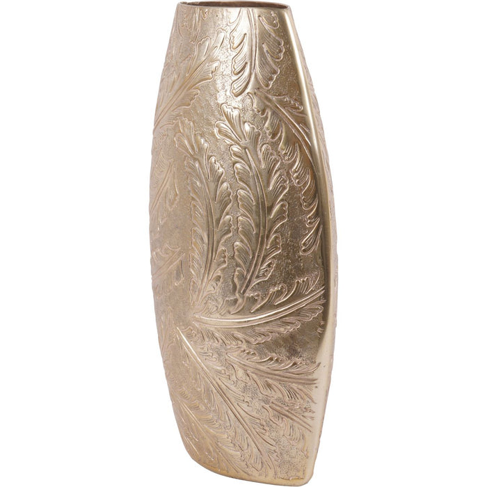Laura Ashley Winspear Oval Barrel Vase in Gold - 37cm