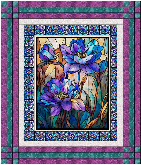 Mosaic Bloom Quilt Kit