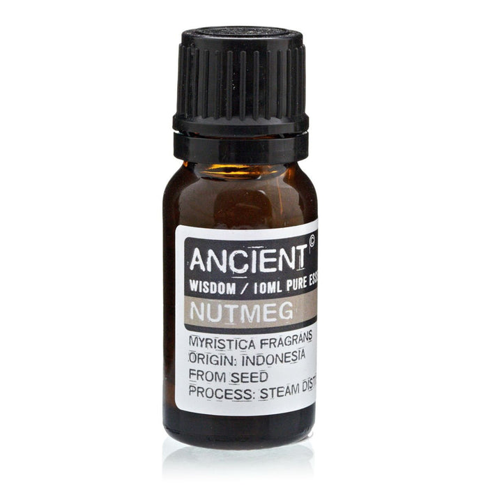 Nutmeg Pure Essential Oil – Myristica Fragrans – 10ml - Ettovi Candle Company