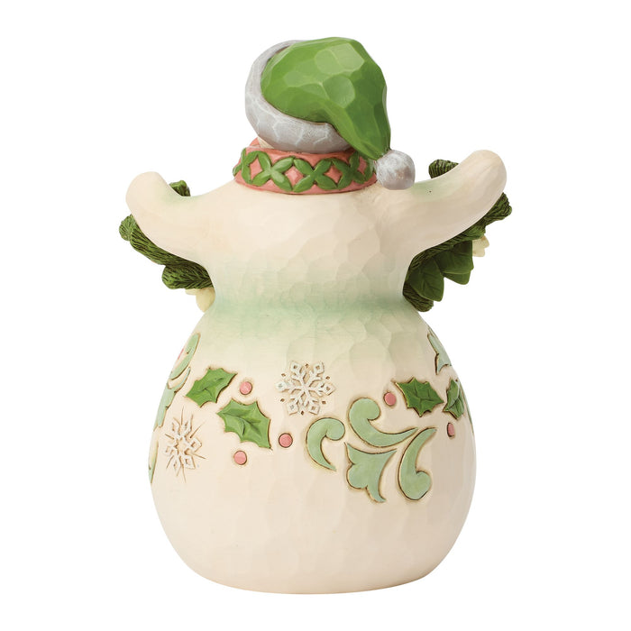 Opal & Moss Snowman Poinsettia