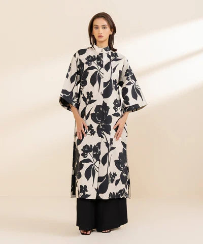 Printed Arabic Lawn Shirt