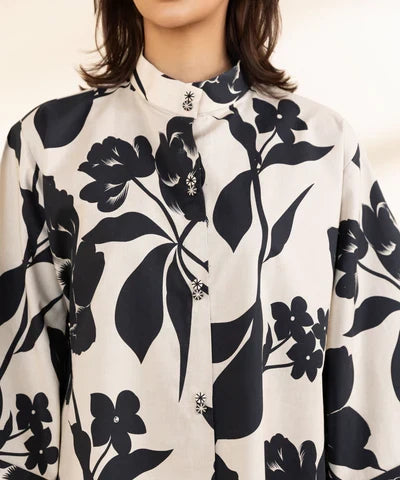 Printed Arabic Lawn Shirt