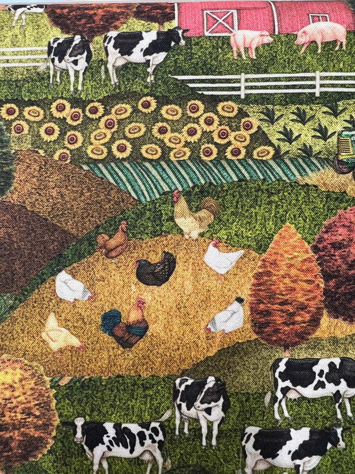 QT Fabrics Greener Pastures 28082 G Pasture