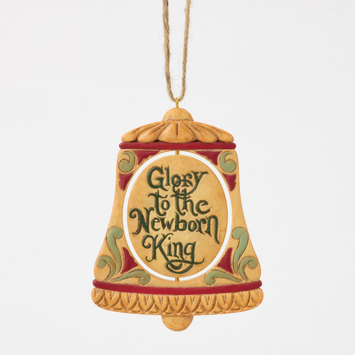 Rotating Holy Family Bell Orn