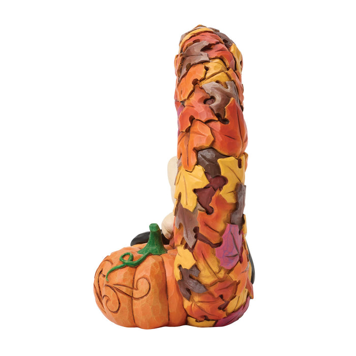 Snoopy on Fall Wreath