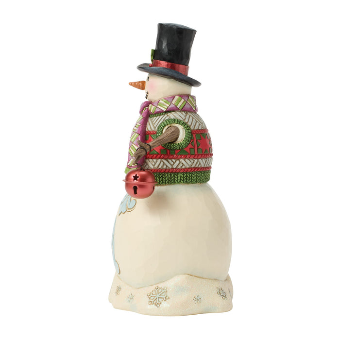 Snowman and Hanging Sign Fig