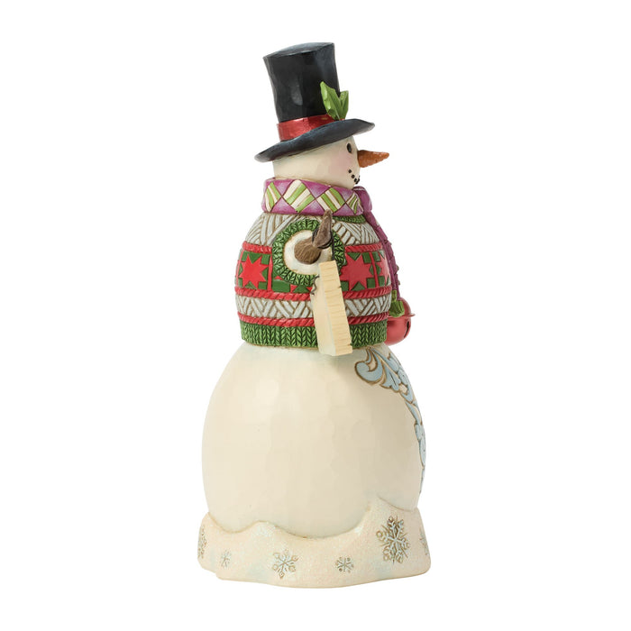Snowman and Hanging Sign Fig