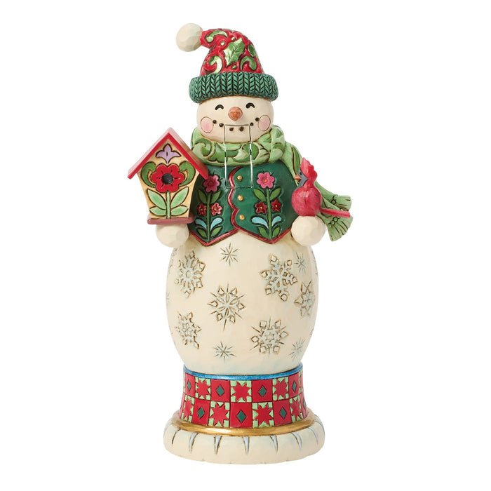 Snowman Nutcracker Traditional