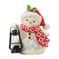 Snowman Oversized Lantern Pint