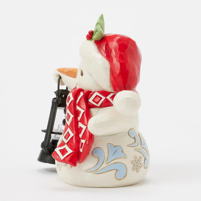 Snowman Oversized Lantern Pint