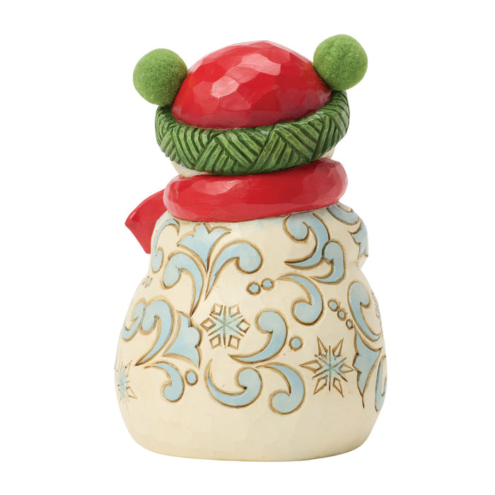 Snowman Pom Pom Hat Fig