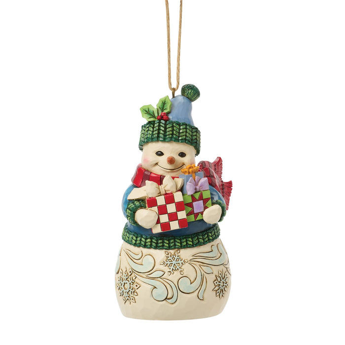 Snowman with Arms Full Orn