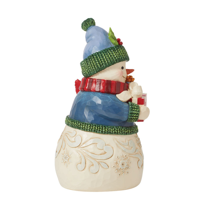 Snowman with Gifts