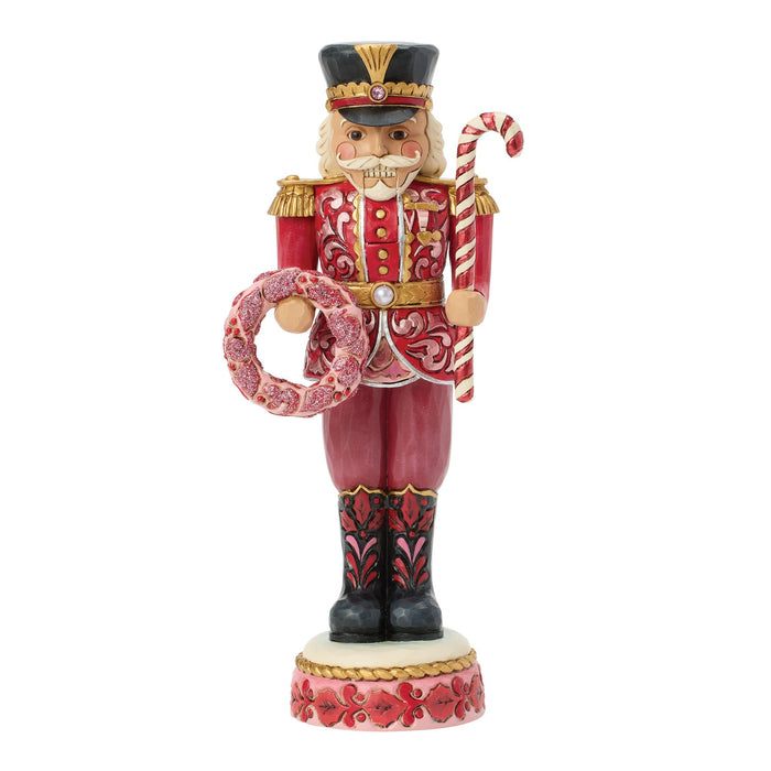 Soldier Nutcracker Pink & Red
