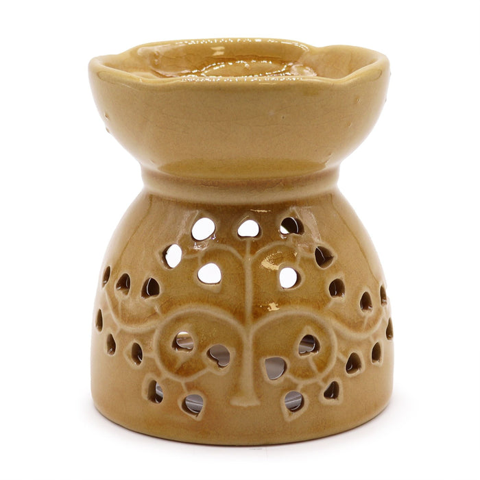 Tree of Life Wax Melt Burner – Honey - Ettovi Candle Company