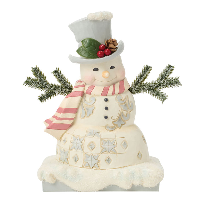 Wdlnd Snowman Top Hat Fig