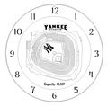 Yankee Stadium Park Stadium Time Clock
